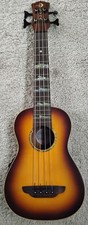 Luna High Tide Spruce Top Acoustic Bass Ukulele Satin Sunburst Finish - B stock