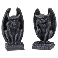 Miniature Fairy Garden 2.25" Halloween Gargoyles - Set of 2 - Buy 3 Save $