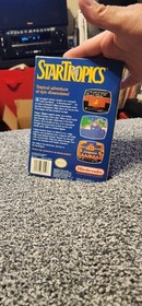 Startropics Nintendo NES (CIB) COMPLETE ,  all inserts  Steve letter untouched !