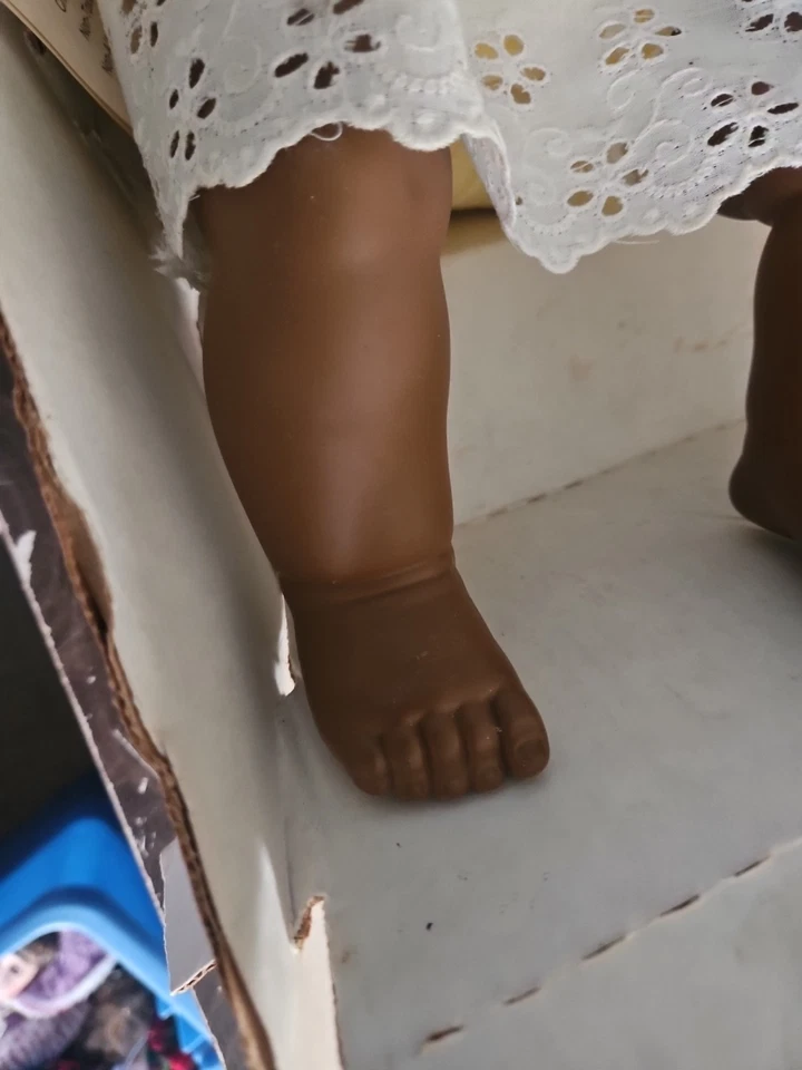 RARO 17" Rolling Eyes Baby Doll, Vintage Baby Doll con Rolling Eyes Foto 4 de 4