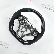 Real Carbon Fiber Steering Wheel Fit Nissan Altima Teana X-trai Qashqai 13-18