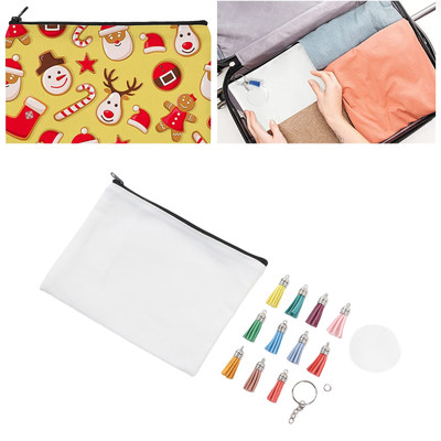 Sublimation Cosmetic Bag Blanks Thermal Transfer Blank Cosmetic