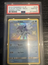 2019 Pokémon Alolan Vulpix Holo SV8/SV94 PSA 10 (Hidden Fates) on eBay