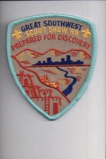 1989 Great Southwest Scout Show Prepared For Discovery patch