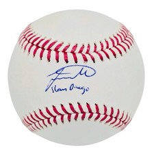 Jackson Merrill Signed OMLB San Diego Padres Rawlings Slam Diego Fanatics COA