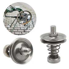 2pcs Thread Tension Assembly 3.5x1cm/1.4x0.4in Stainless Steel Sewing Machine