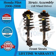 KYB OEM Front Strut Assembly For 2006-2008 Honda Pilot 4X4 Lifetime Warranty