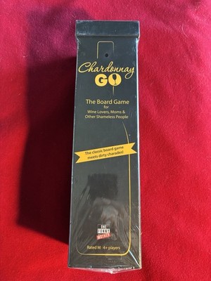 Chardonnay Go Board Game NEW Sealed Wine Moms Shameless Funny Adult Party