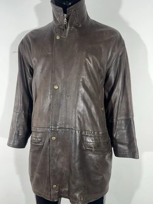 Bogner Lederjacke Parka braun Lammnappa Gr. 52 Herren Jacke k. Mantel Vintage - Bild 1 von 4