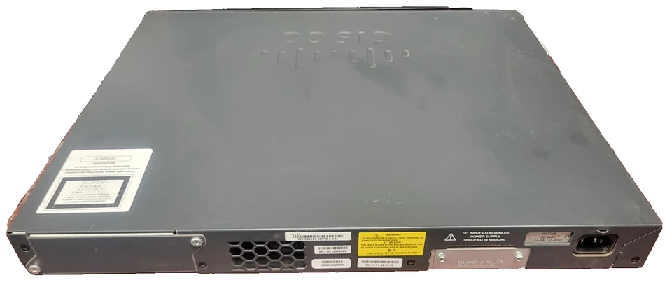 Cisco WS-C2960X-48FPS-L v06 52 Port PoE+ Ethernet Network Switch #73 - Image 4 of 4