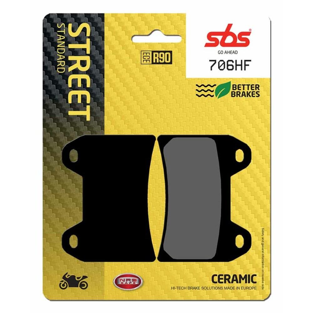 Brake Pads for GUZZI 750 V7 CLASSIC 2008-2012 Front Organic Street SBS - Image 61