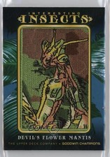 2022 Upper Deck Goodwin Champions Tier 2 Devil's Flower Mantis #IP-55 Patch 10nw