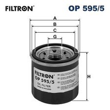 OP 595/5 FILTRON Ölfilter für MAZDA N80114302 Neu