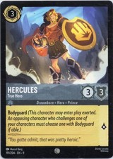 Hercules Disney Lorcana Fabled True Hero 191/204