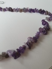 Natural gemstone, Amethyst chips, 5-8 mm for jewellery making