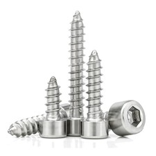 Selbstschneidende Edelstahl Schrauben M5 16mm 50 Stück für feste Verbindungen