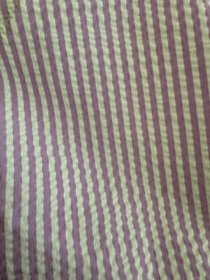 J Crew 泡泡纱比基尼底部浅紫色女式小号全新带标签 — 第 2/4 张图片