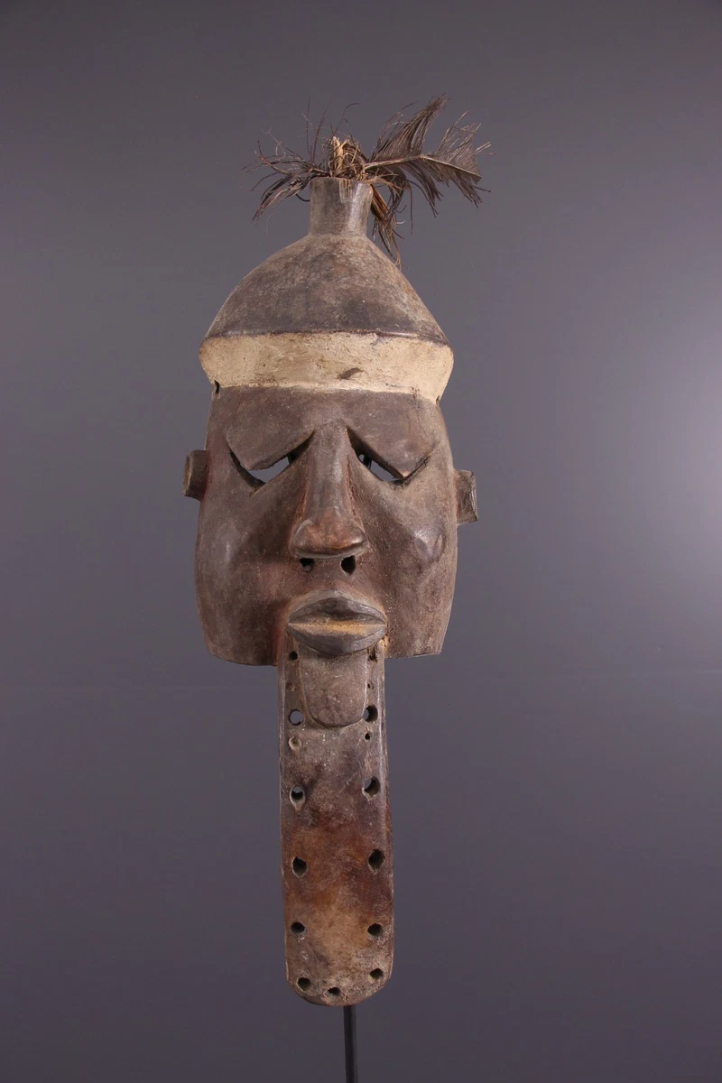 Masque Africain Tribal Dan Tanglalé – Original Bois, Début XXème