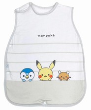 Japan NEW MORIPiLO Pokemon Sleeper Baby Fleece Boa Pajama 45x60cm Beige