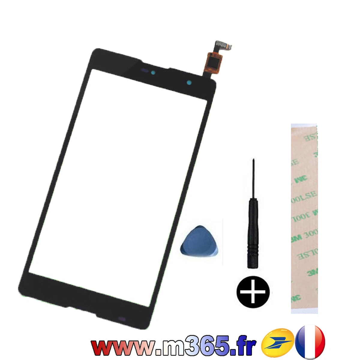 Kit écran Complet (tactile + LCD + Châssis) Original Pour Wiko Robby - Neuf Avec Outils - Référence M121V54980000