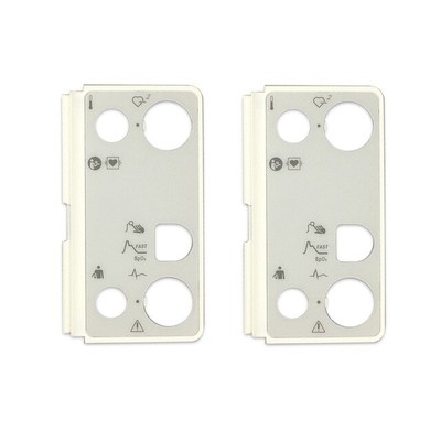 2 Front Bezel with Texture CO2(IN & OUT)/Temp/IBP Compatible with Philips 867041