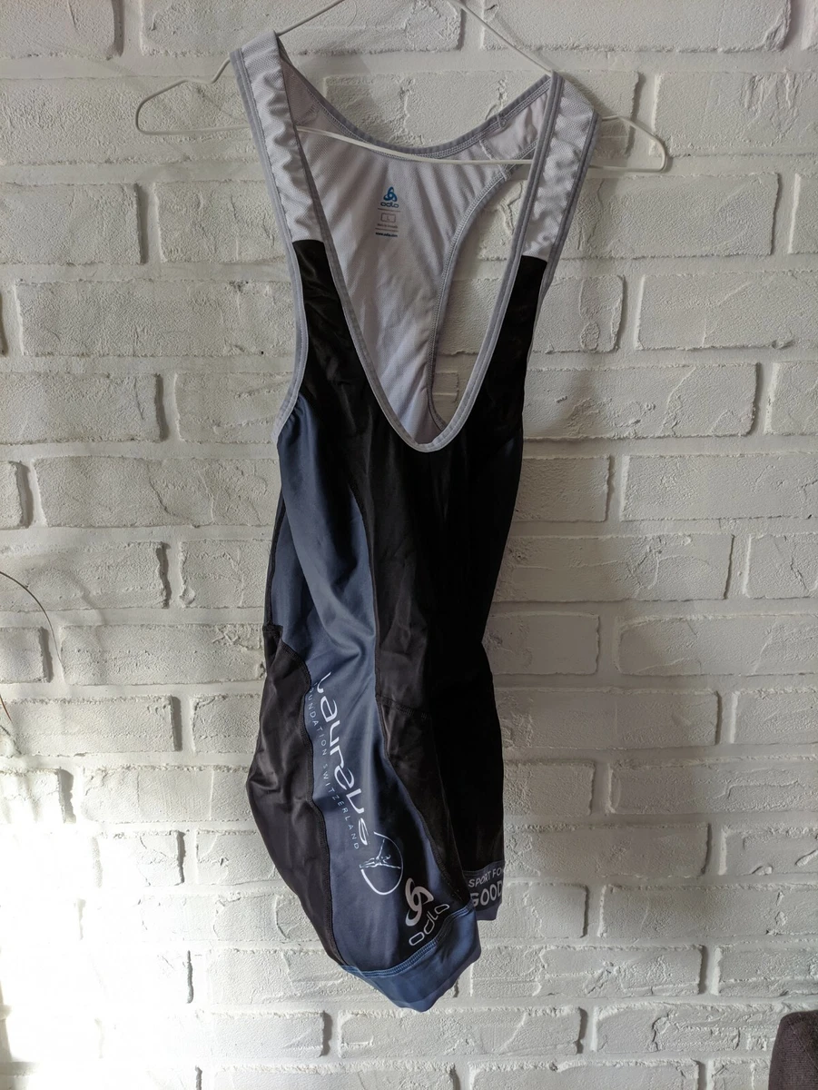 Cycling Bib Shorts Odlo Sz L Laureus sport for good eBay