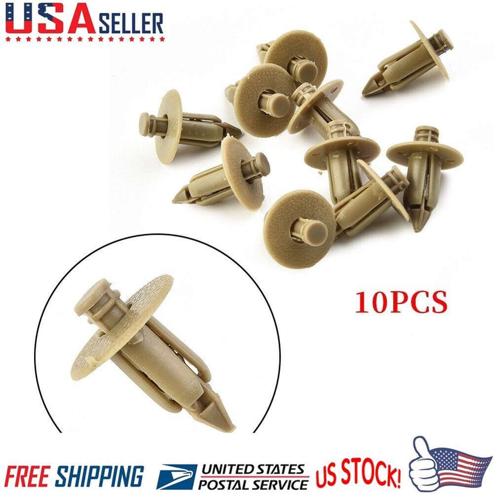 Part Rivets Push Replacement Retainer 10pcs Trim Universal Accessories?