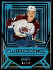 2021-22 Upper Deck Fluorescence Blue Sampo Ranta 34/50 #FL-21 SM@JFC1