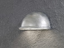 Konstsmide lampada da parete downlight TORINO zincata illuminazione esterno terrazza