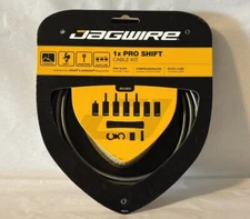 Jagwire Pro 1x Shift Kit Road/Mountain Bike, Ice Gray