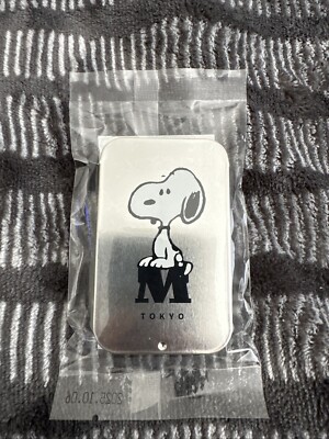 Snoopy Museum Tokyo Mint Tablet Container SEALED