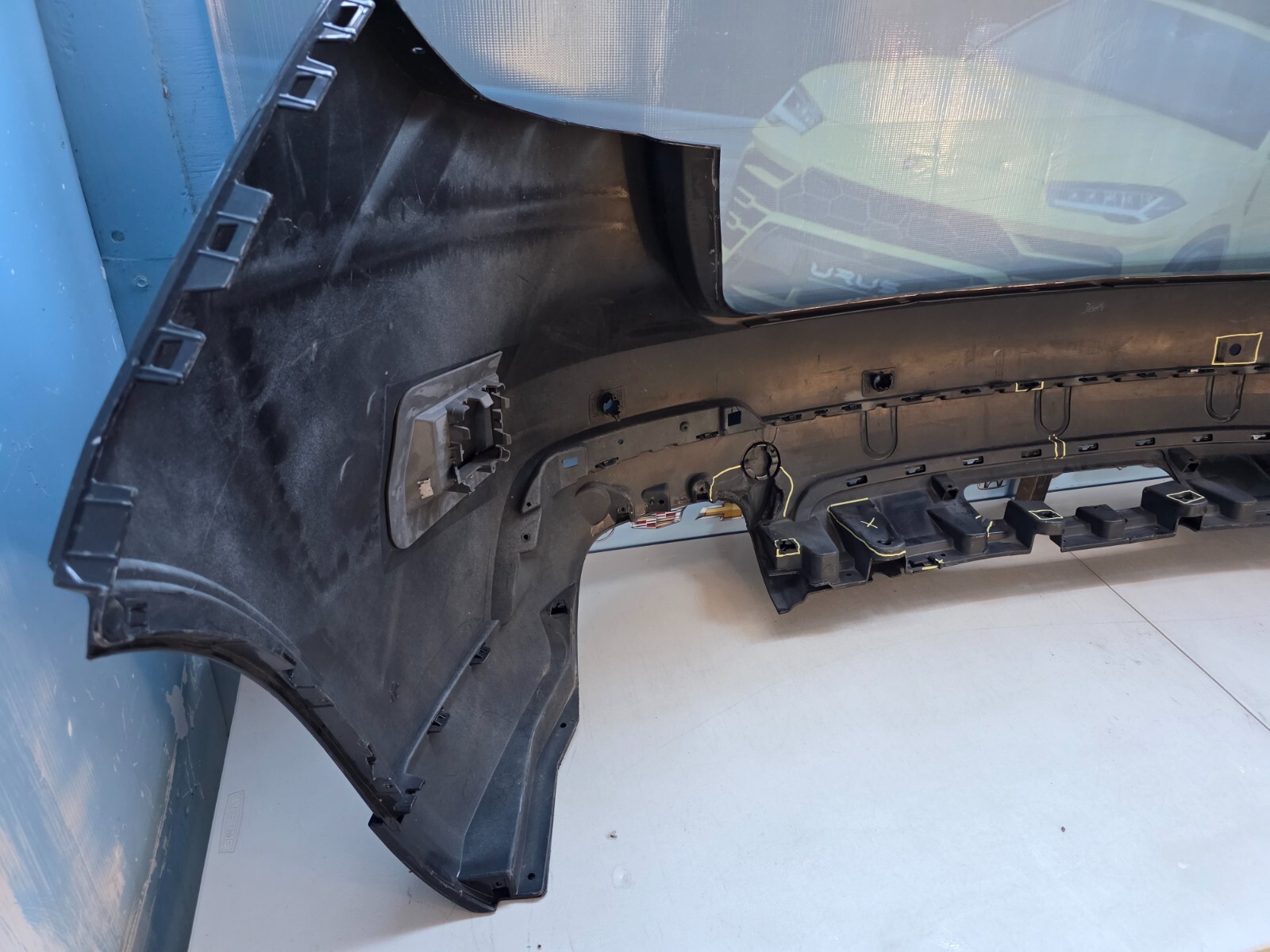 2017 18 19 20 21 2022 MASERATI LEVANTE Q4, SQ4 GRANLUSSO REAR BUMPER COVER OEM