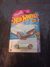 2023 Hot Wheels 183/250 HKK87 Barbie 1956 Corvette HW Screen Time 9/10
