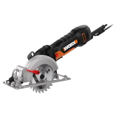 Worx WX439L Corded 4.5'' WorxSaw 4.5 Amp Compact Circular Saw