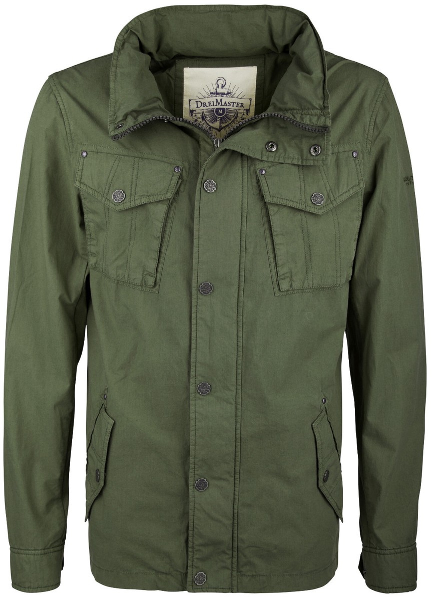 Dreimaster Jacke Dreimaster Fieldjacket B-GOODS THREE MASTERS