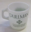 Galaxy USA HOTEL FLORENCE/PULLMAN Vintage Milk Glass MUG RARE