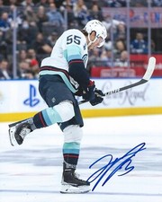 Jeremy Lauzon Signed 8x10 Photo Seattle Kraken Autographed COA