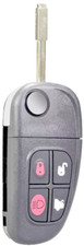 1 For Select Jaguar 2001-2008 Keyless 4 Buttons Flip Remote Key Fob Nhvwb1u241