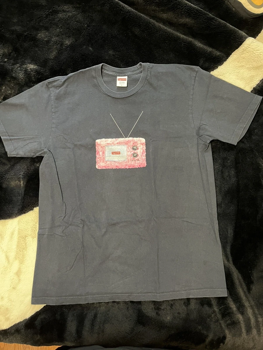Supreme tv top tee black