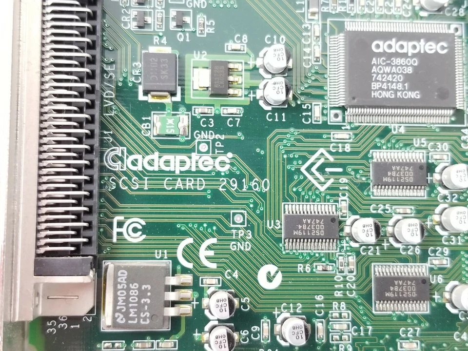 Adptec ASC-29160 PCI-X SCSI Ultra 160 Controller Card - Image 3 of 4