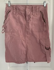 Vintage American Eagle Outfitters Cargo Skirt 100 Cotton Size 2
