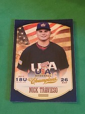 2013 Nick Travieso Panini USA Baseball Champions #105