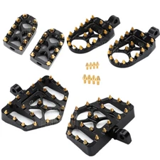 CNC Foot Pegs Footrest Peg Pedals For Harley Touring Bobber Softail Sporster 883