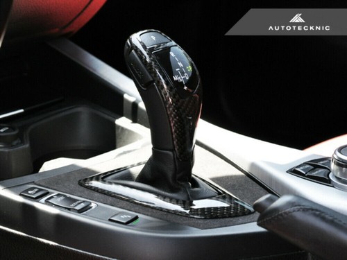 AutoTecknic Carbon & Alcantara Shift Console Trim - BMW F22 2-Series | F87 M2 - Picture 5 of 5