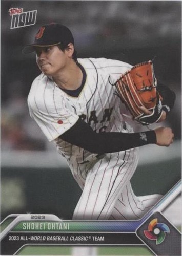 2023 TOPPS NOW WORLD BASEBALL CLASSIC TEAM JAPAN #WBC72 PSA 10