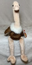 Stretch the Ostrich Ty Beanie Babies DOB September 21, 1997 Retired