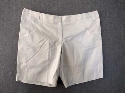 White Stag Women's Chino Style Khaki Shorts Size 26W