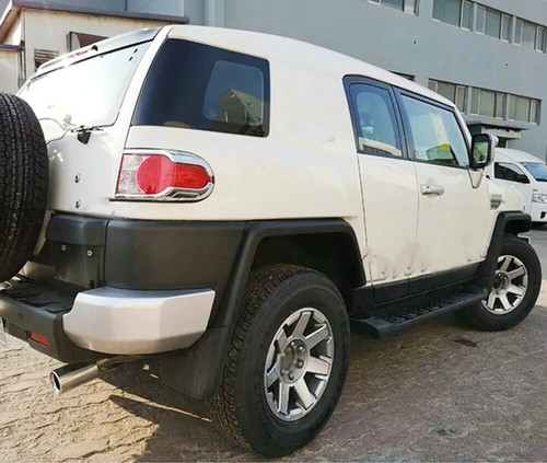 2PCS Running Boards Side Step Nerf Bars Fits For Toyota FJ Cruiser 2007-2016 - Picture 4 of 7