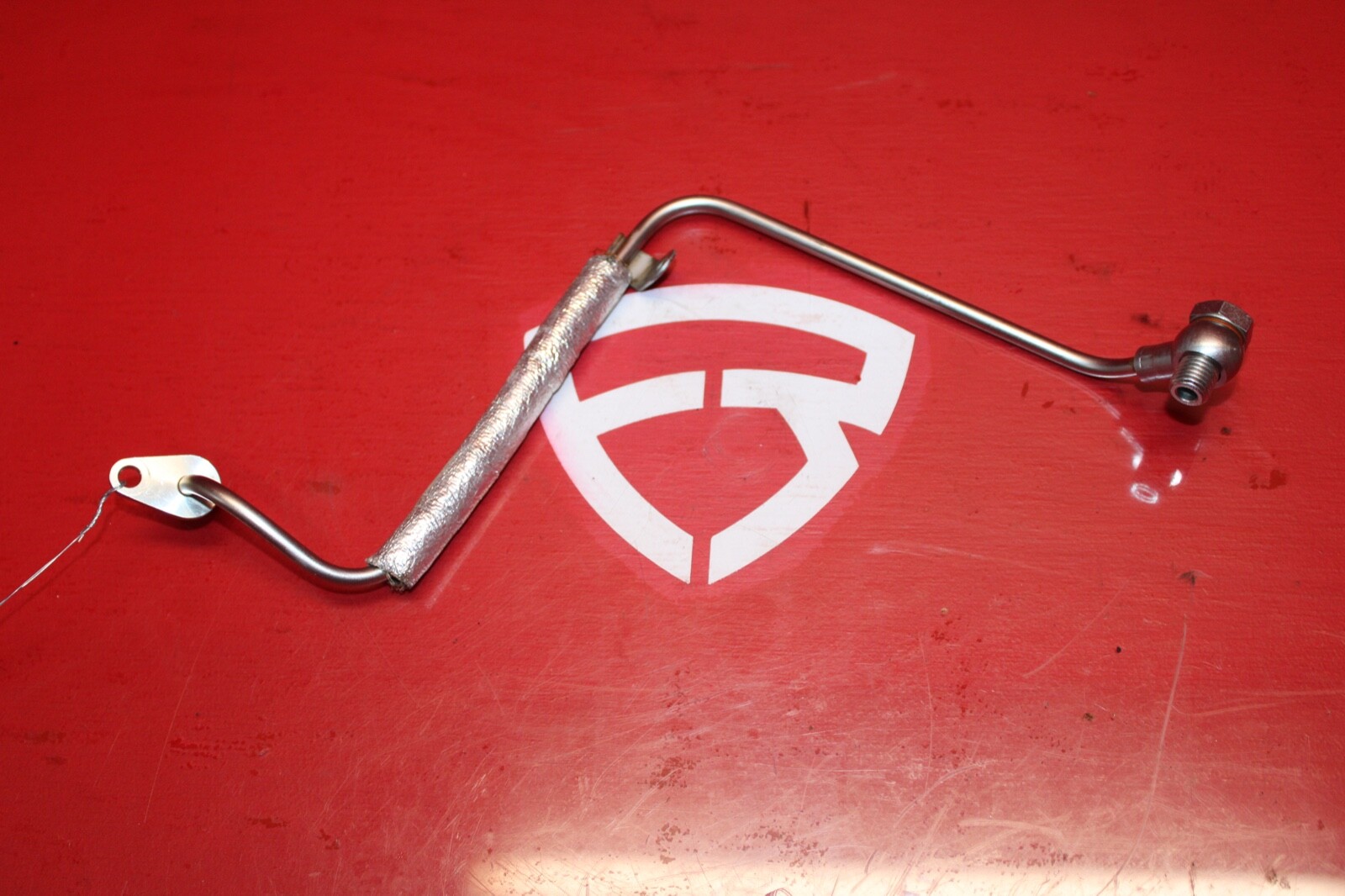 2014-2019 MASERATI GHIBLI M157 OEM RIGHT SIDE TURBO OIL DELIVERY FEED PIPE LINE