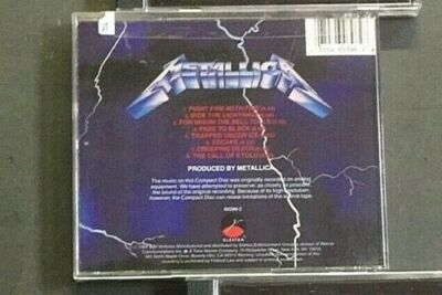 Ride the Lightning by Metallica (CD, Jul-1987, Elektra (Label